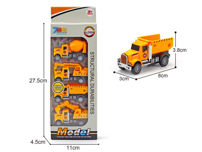 Pull Back Alloy Engineering Truck