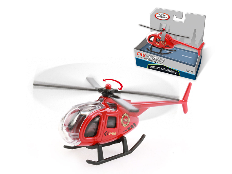 Slide Alloy Helicopter 1pcs