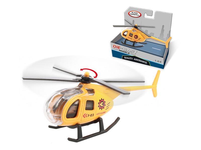 Slide Alloy Helicopter 1pcs