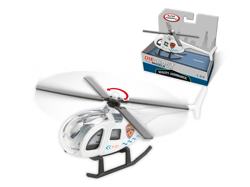Slide Alloy Helicopter 1pcs