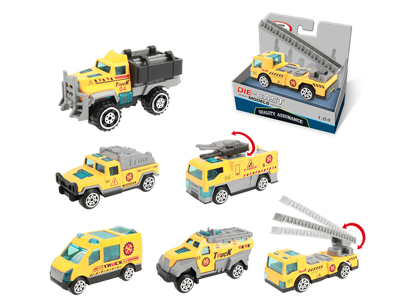 Slide Alloy Car 1pcs