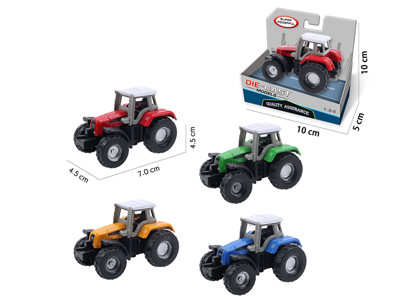Slide Alloy Farm Tractor 