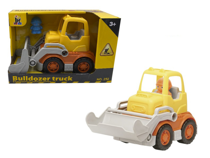 Building Block Bulldozer Toy