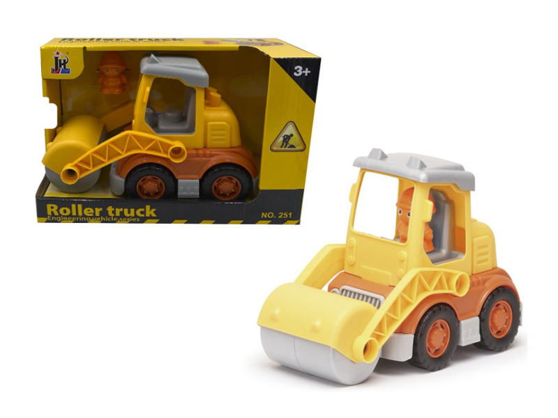 Building Block Street Roller Toy
