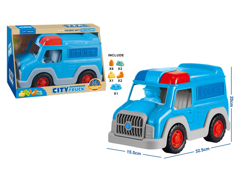 12PCS Police Car Toy