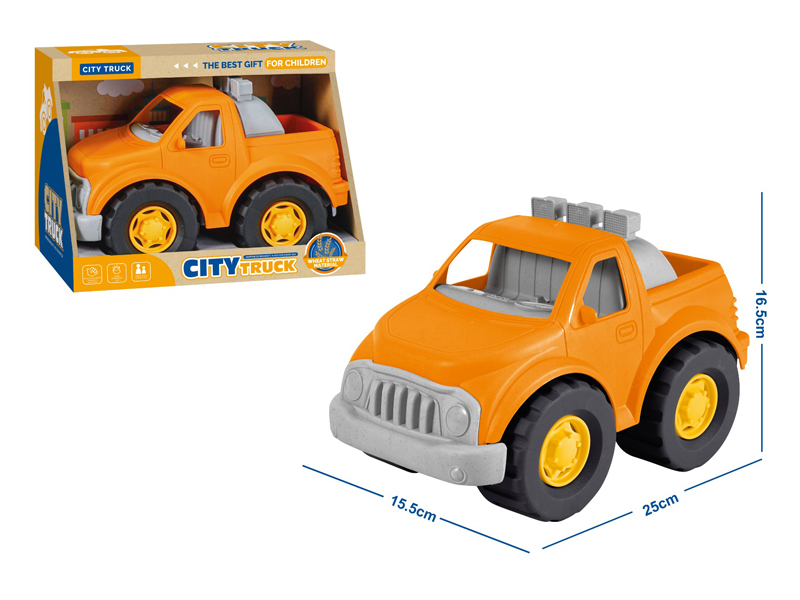 Building Block Pickup Truck Toy