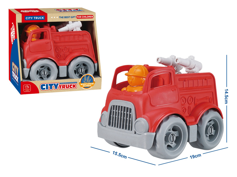 Building Block Water Spray Truck Toy