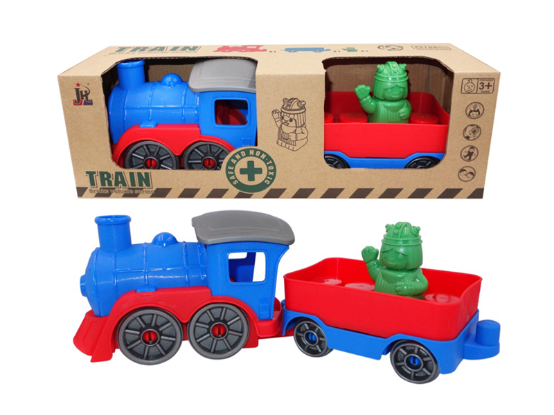 Building Block Train Toy