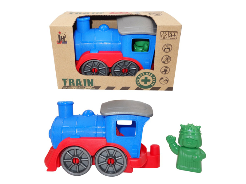 Building Block Locomotive Toy