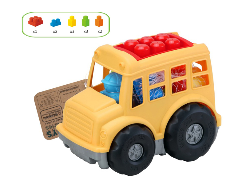 11PCS Building Block Vehicle