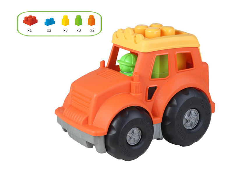 11PCS Building Block Vehicle