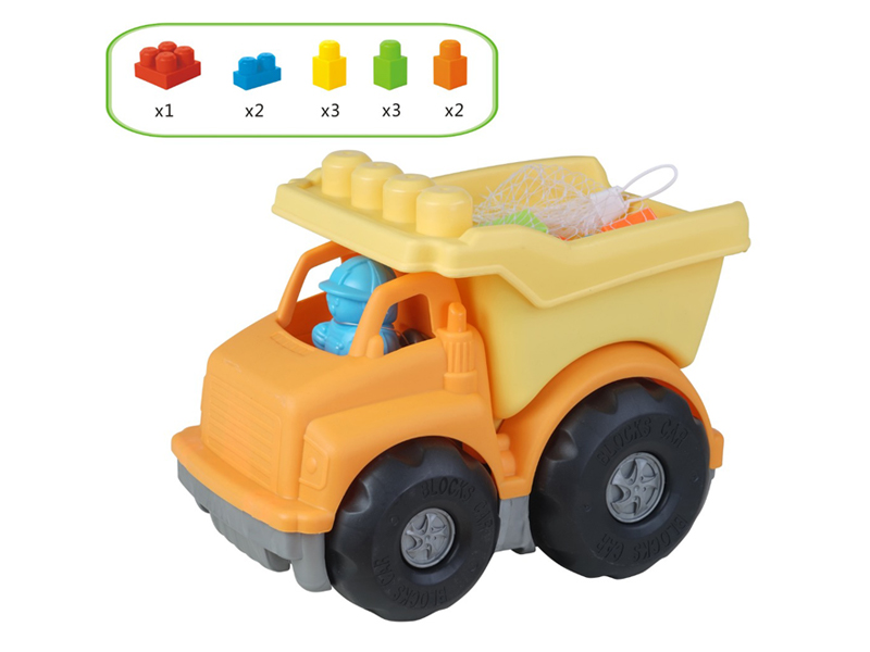11PCS Building Block Vehicle