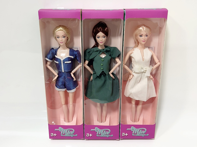 11 Inch 11-Joint Fashion Doll Set