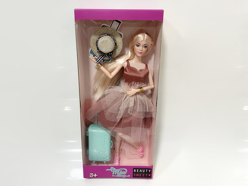 11 Inch 11-Joint Fashion Doll Set