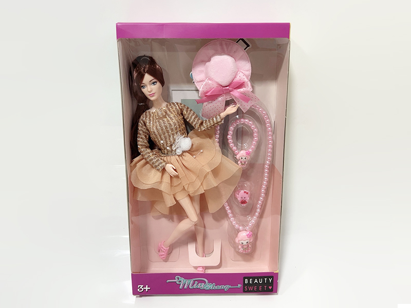 11 Inch 11-Joint Fashion Doll Set