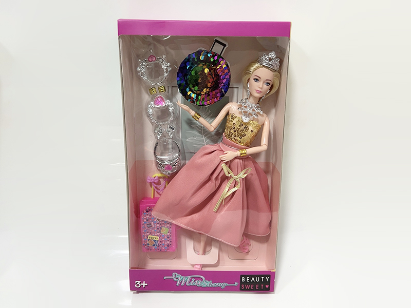 11 Inch 11-Joint Fashion Doll Set