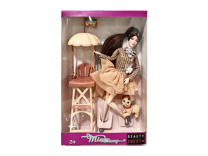 11 Inch 11-Joint Fashion Doll Set
