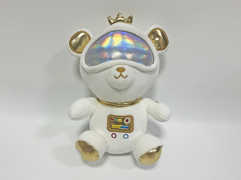 34CM Space Crown Bear Plush Doll