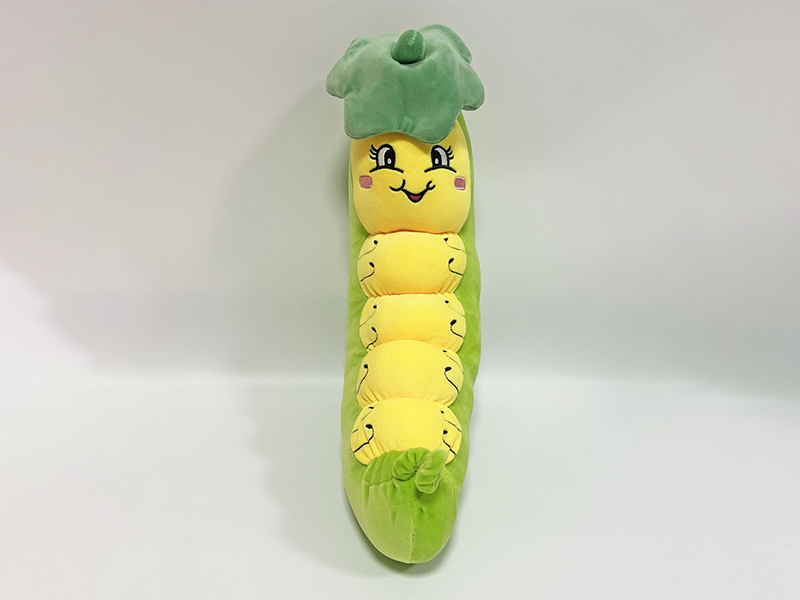 56CM Simulated Caterpillar Plush Throw Pillow