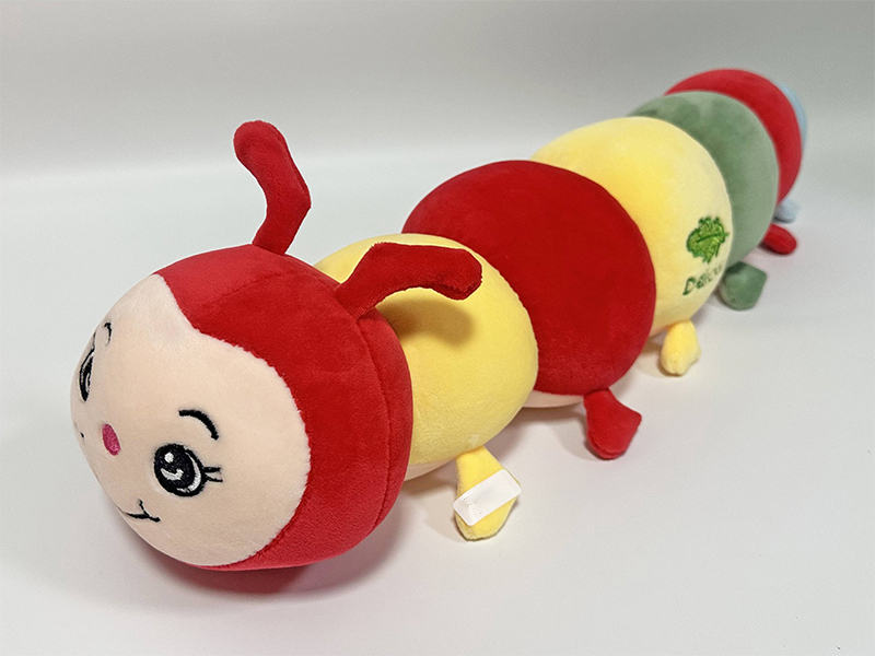 59CM CaterpillarPlush Throw Pillow