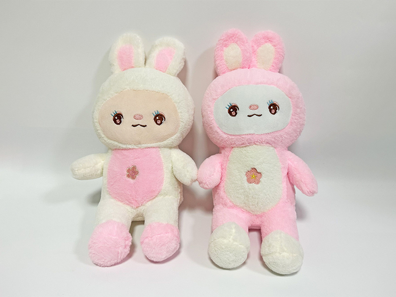 45CM Flower Rabbit Plush Doll