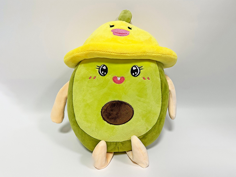 50CM Cross Dressing Duck Avocado Plush Doll