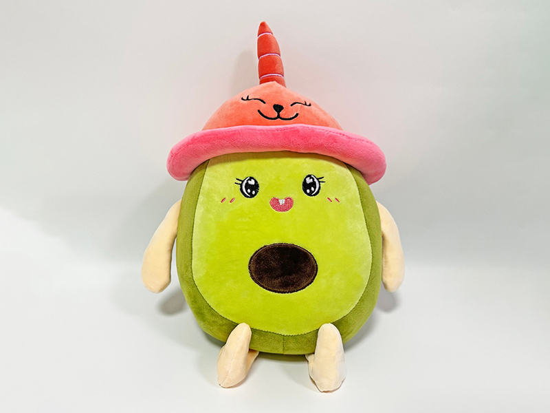 50CM Cross Dressing Unicorn Avocado Plush Doll