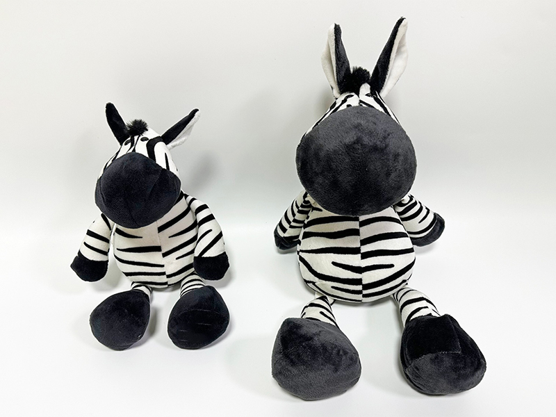 Small Zebra Plush Doll
