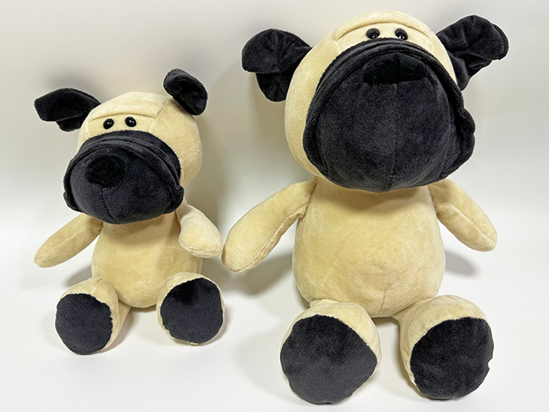 Large Shar Pei Plush Doll