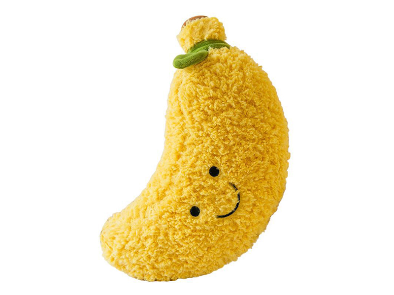 Simulated Banana Plush Doll