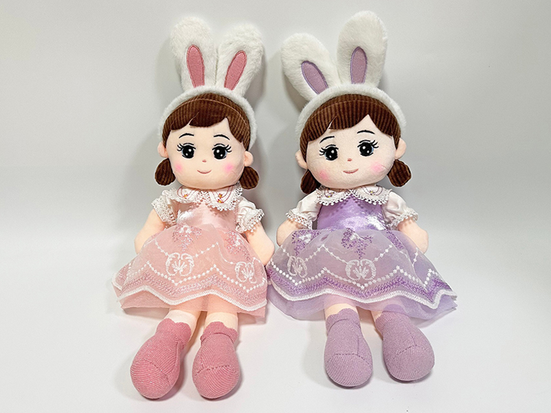 55CM Cartoon Girl Plush Doll