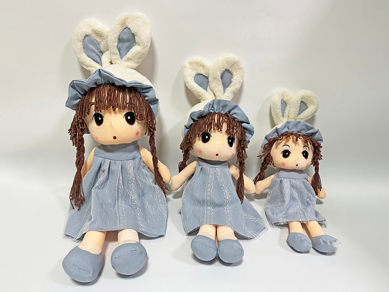 70CM Rabbit Girl Plush Doll(Blue)