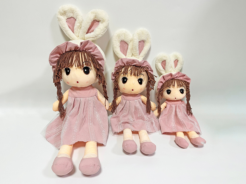 60CM Rabbit Girl Plush Doll(Pink)
