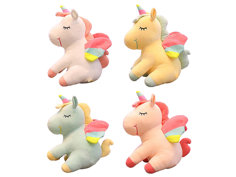 25CM Rainbow Unicorn Plush Doll