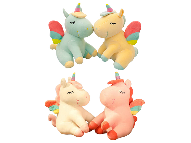 40CM Rainbow Unicorn Plush Doll