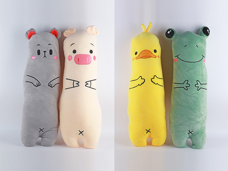 60CM Cartoon Animals Plush Throw Pillow