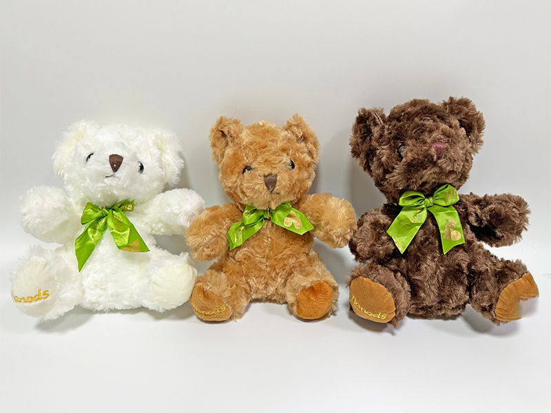 20CM Plush Ribbon Teddy Bear