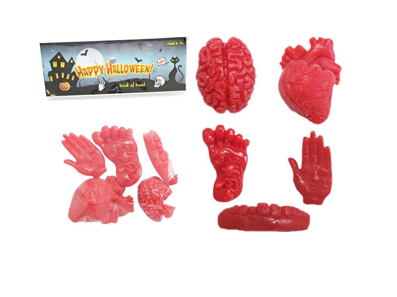 TPR Halloween Practical Joke Toy 5pcs