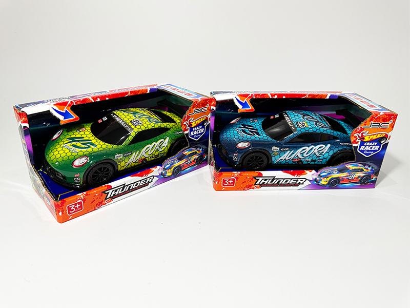 1:20 Friction Transparent Car With Light And Music