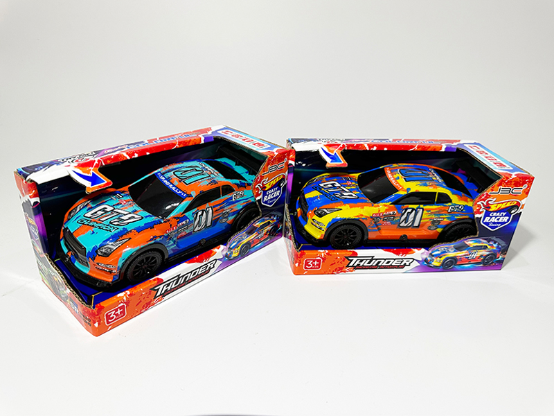 1:20 Friction Transparent Car With Light And Music