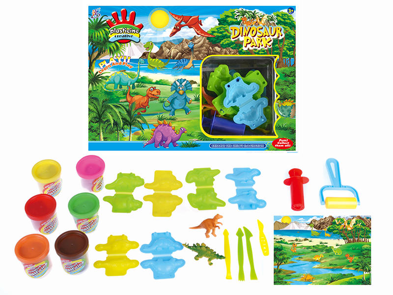 Dinosaur Park Play Dough Set