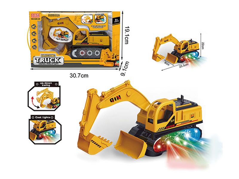 B/O Engineering Vehicle With Light