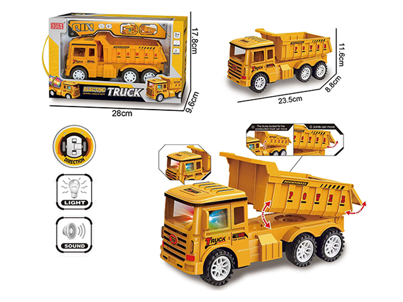 B/O Engineering Vehicle With Light