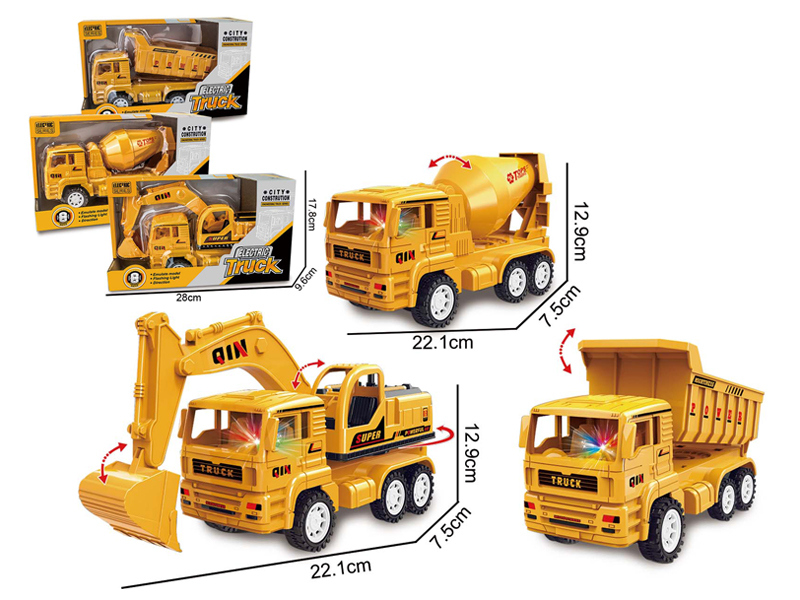 B/O Engineering Vehicle With Light