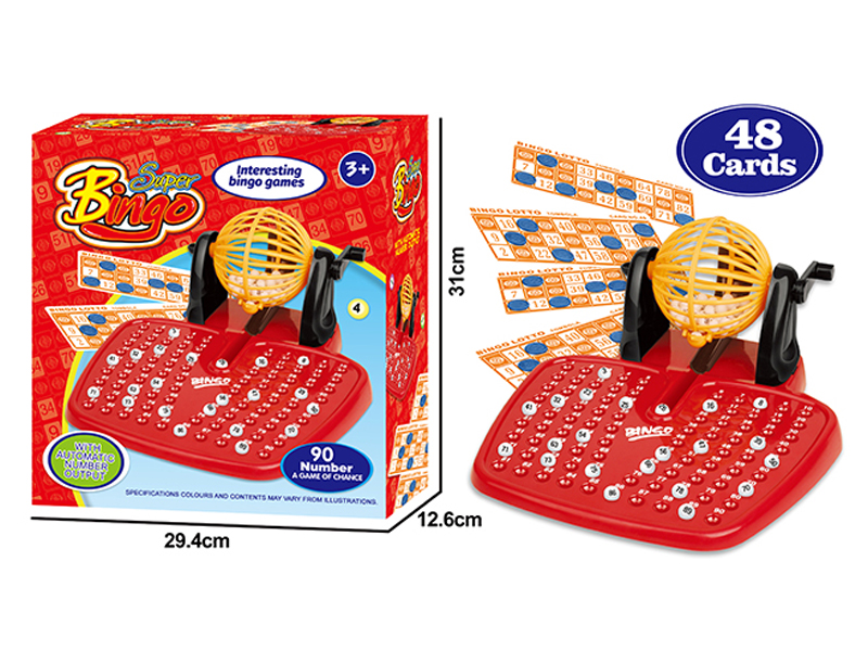 90 Bingo Game Set(48 Cards)