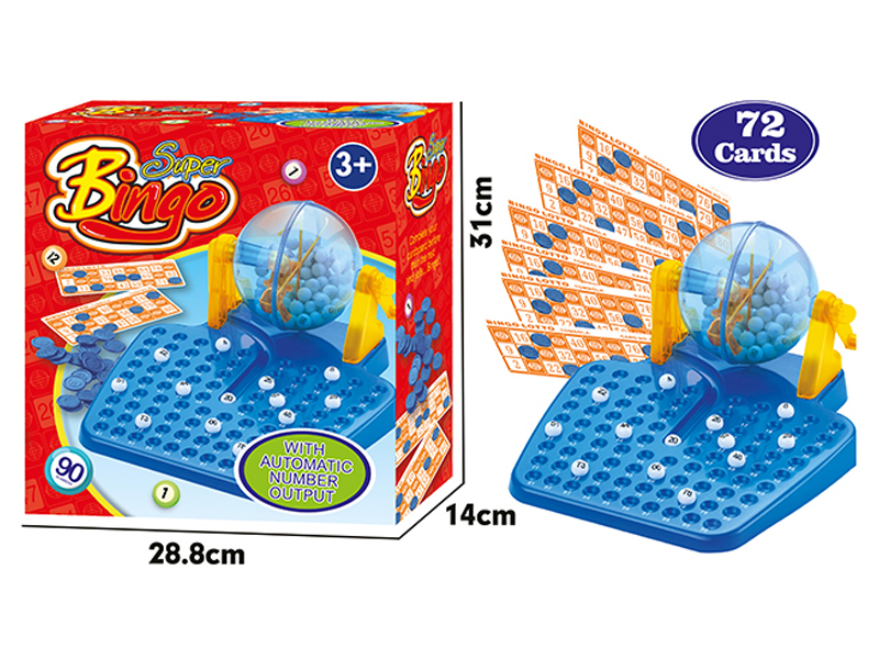 90 Bingo Game Set(72 Cards)