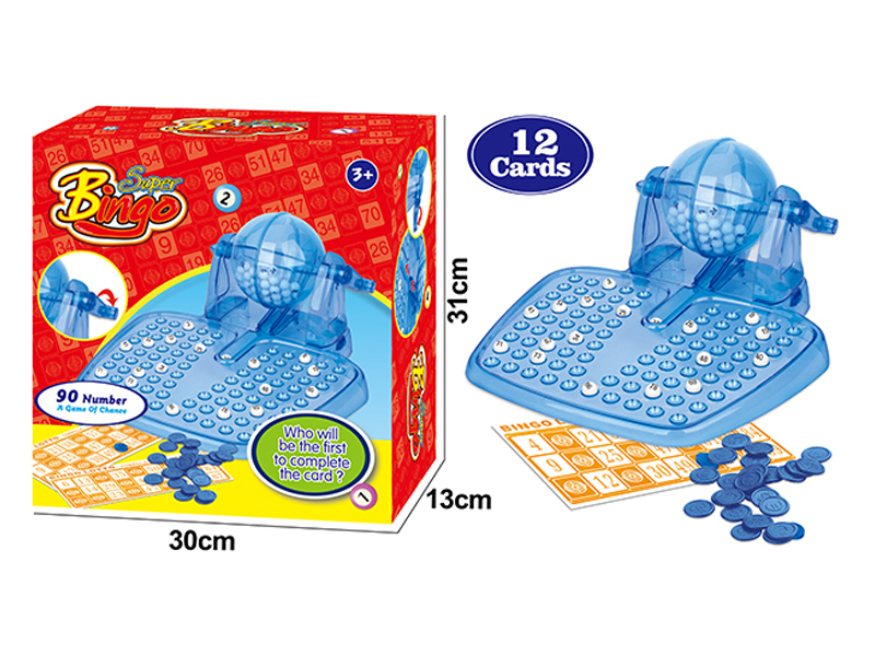90 Bingo Game Set(12 Cards)