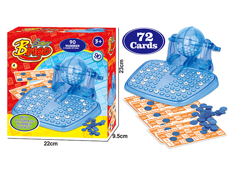 90 Bingo Game Set(72 Cards)