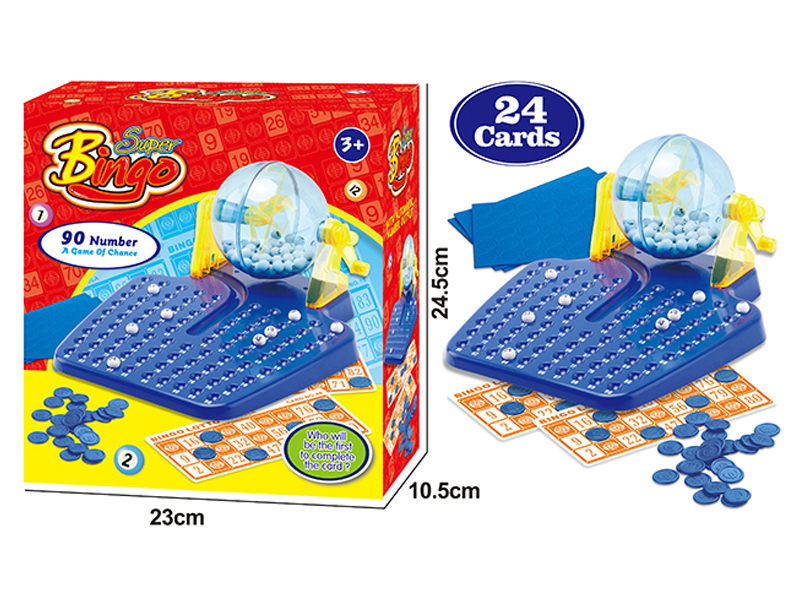 90 Bingo Game Set(24 Cards)