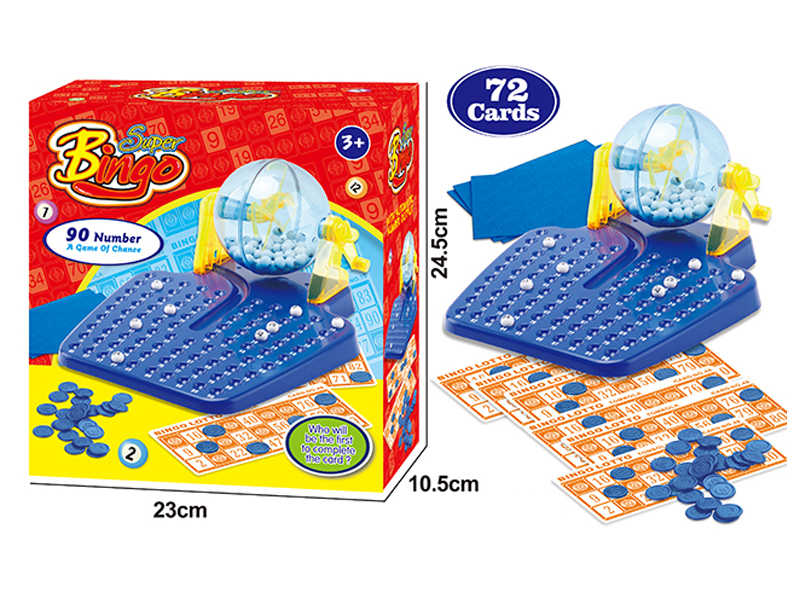 90 Bingo Game Set(72 Cards)